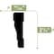 Ekena Millwork WM356 - 2 1/4"H x 3/4"P x 96"L Colonial Casing Moulding, PVC WM356X96SWPV - alternate 4